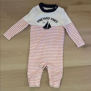 Vineyard Vines Nautical Striped Baby Outfit
